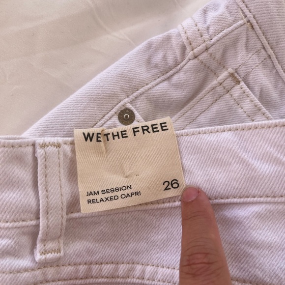 Free People Relaxed Wide Leg Capri 26 - Picture 8 of 12